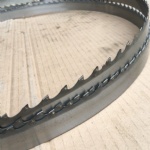 Bimetal band saw blade